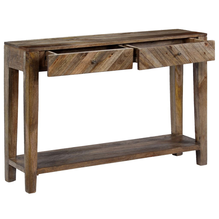 Wandtafel 118x30x80 cm massief mangohout MeubelReus