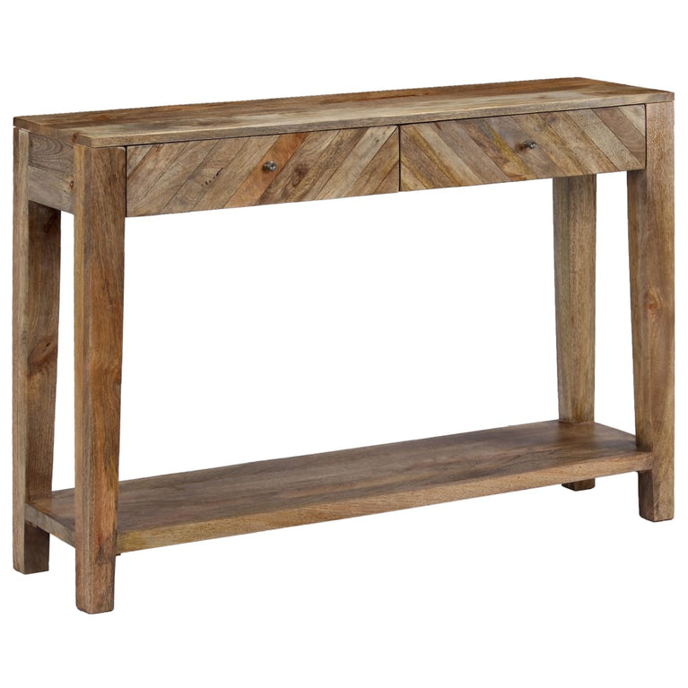 Wandtafel 118x30x80 cm massief mangohout MeubelReus