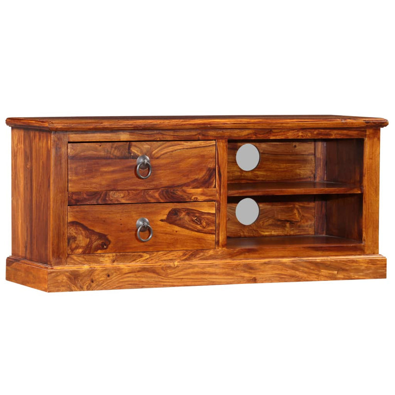 Tv-meubel 90x30x40 cm massief sheeshamhout MeubelReus