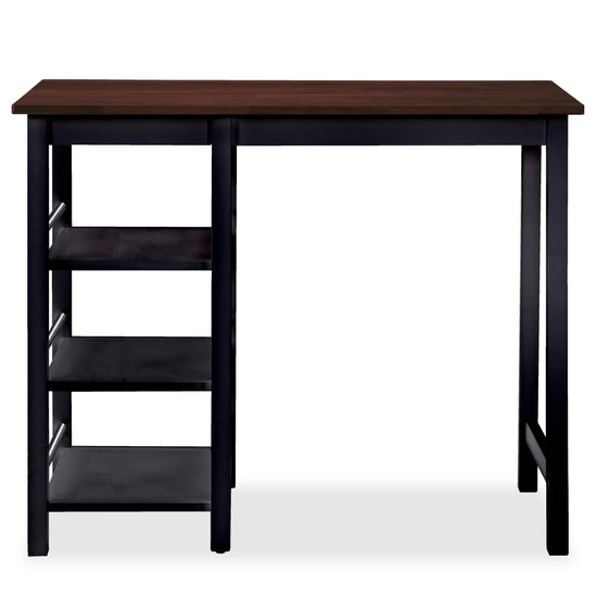 3-delige Barset MDF zwart MeubelReus