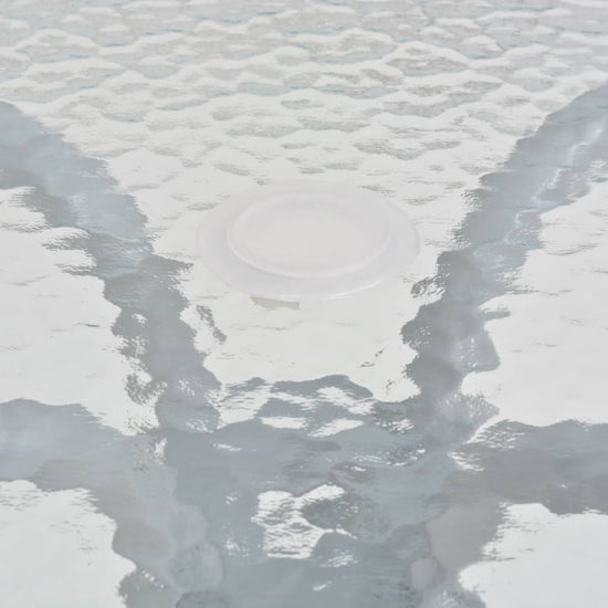 6-delige Tuinset staal en textileen grijs MeubelReus