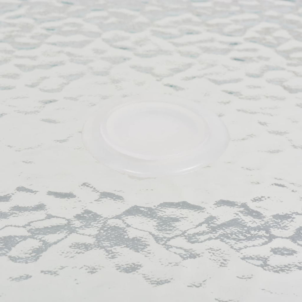 8-delige Tuinset staal en textileen grijs MeubelReus