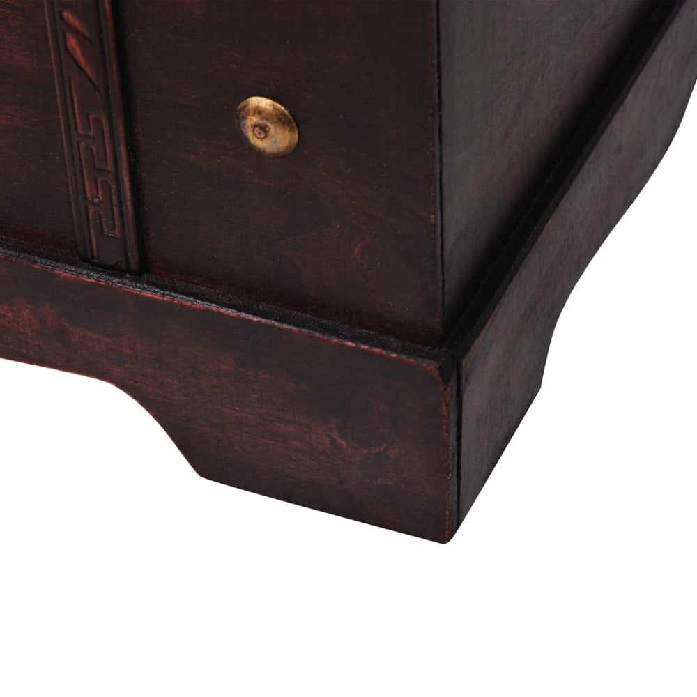 Schatkist vintage stijl 66x38x40 cm hout MeubelReus