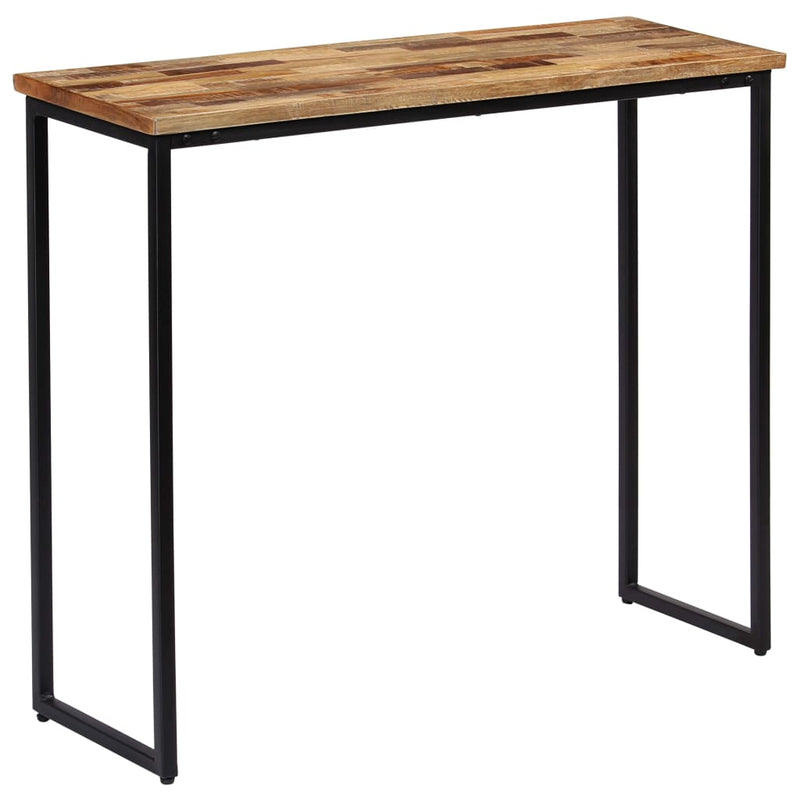 Wandtafel 90x30x76 cm massief gerecycled teakhout MeubelReus