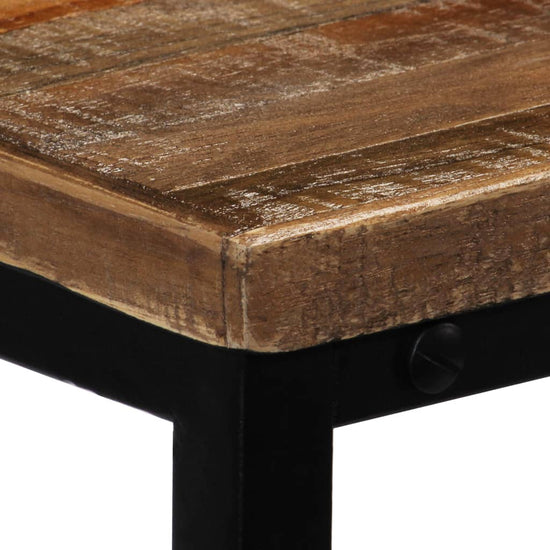 Wandtafel 90x30x76 cm massief gerecycled teakhout MeubelReus