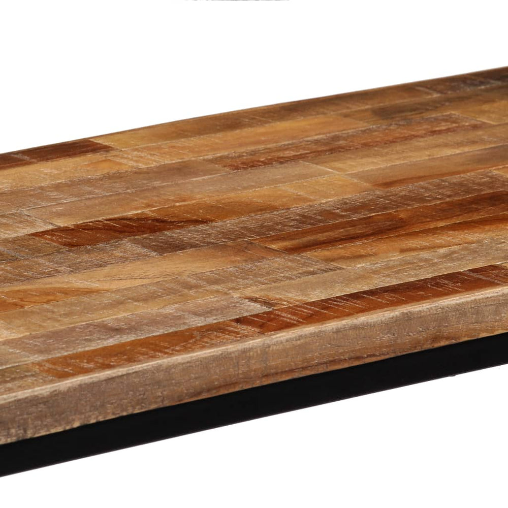 Wandtafel 90x30x76 cm massief gerecycled teakhout MeubelReus