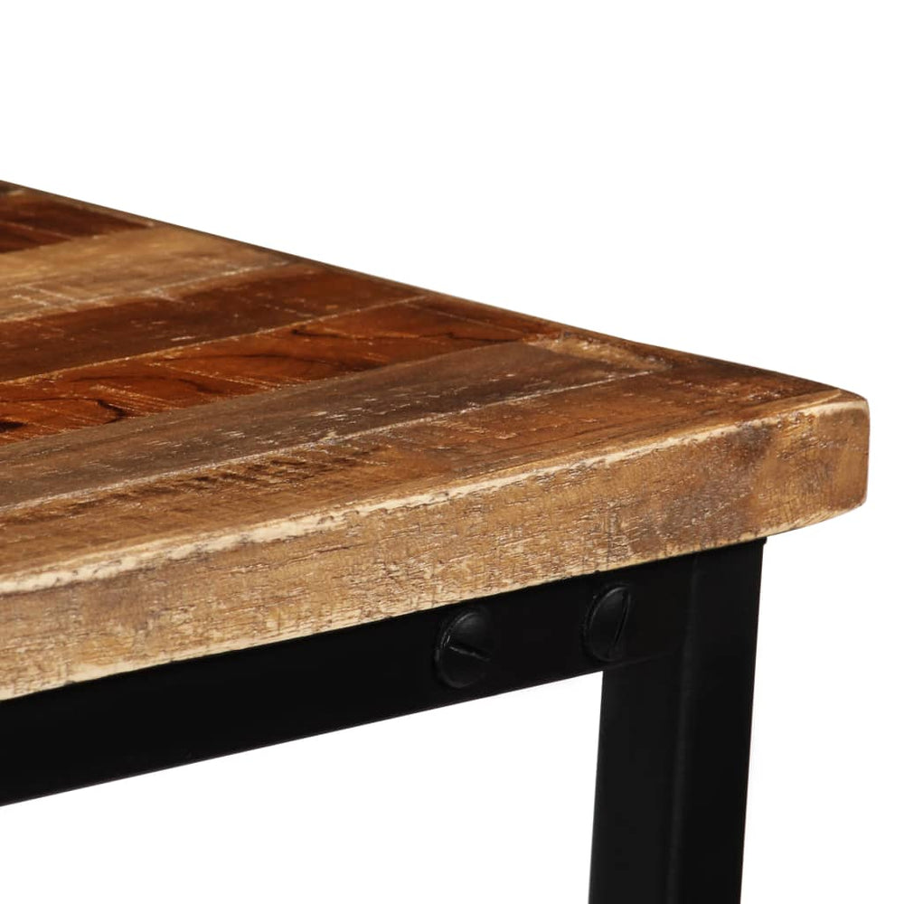 Wandtafel 90x30x76 cm massief gerecycled teakhout MeubelReus