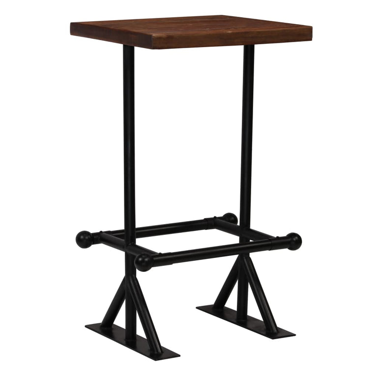 3-delige Barset massief gerecycled hout MeubelReus