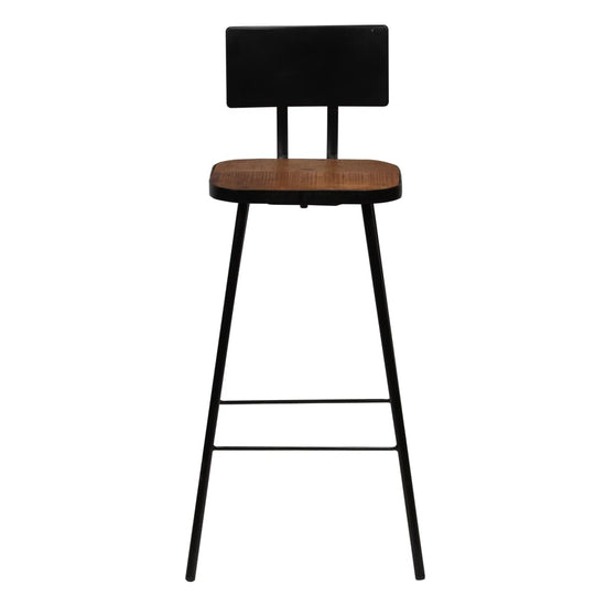 3-delige Barset massief gerecycled hout MeubelReus