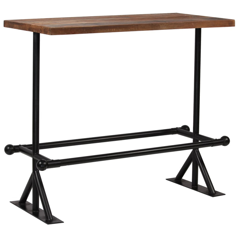 5-delige Barset massief gerecycled hout MeubelReus