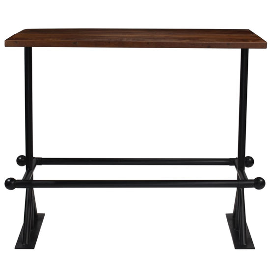 7-delige Barset massief gerecycled hout MeubelReus