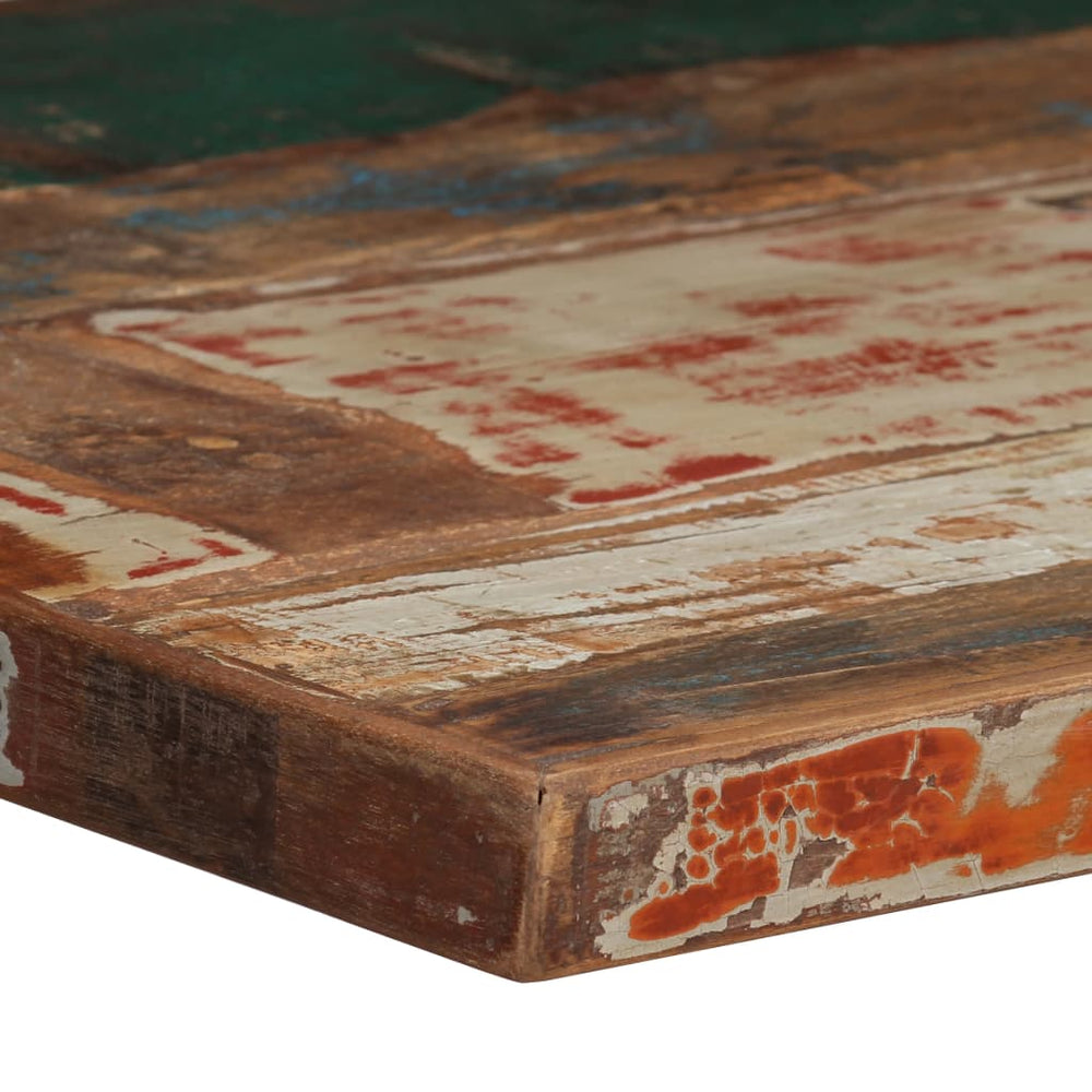 3-delige Barset massief gerecycled hout meerkleurig MeubelReus