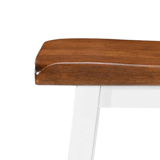 3-delige Bartafel en -krukkenset massief hout MeubelReus