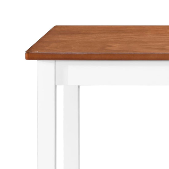 3-delige Bartafel en -krukkenset massief hout MeubelReus