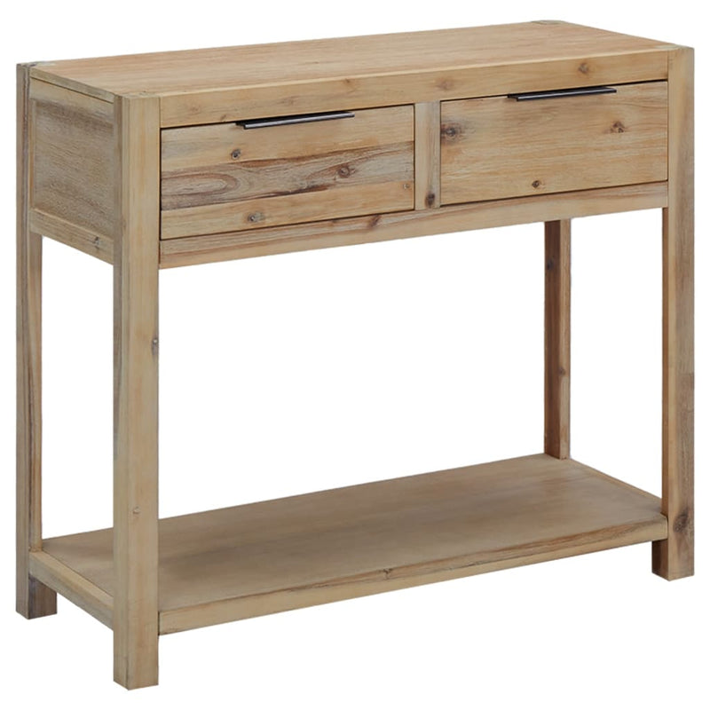 Wandtafel 82x33x73 cm massief acaciahout
