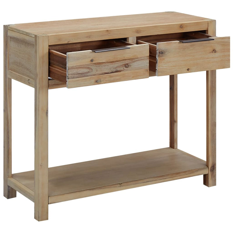 Wandtafel 82x33x73 cm massief acaciahout