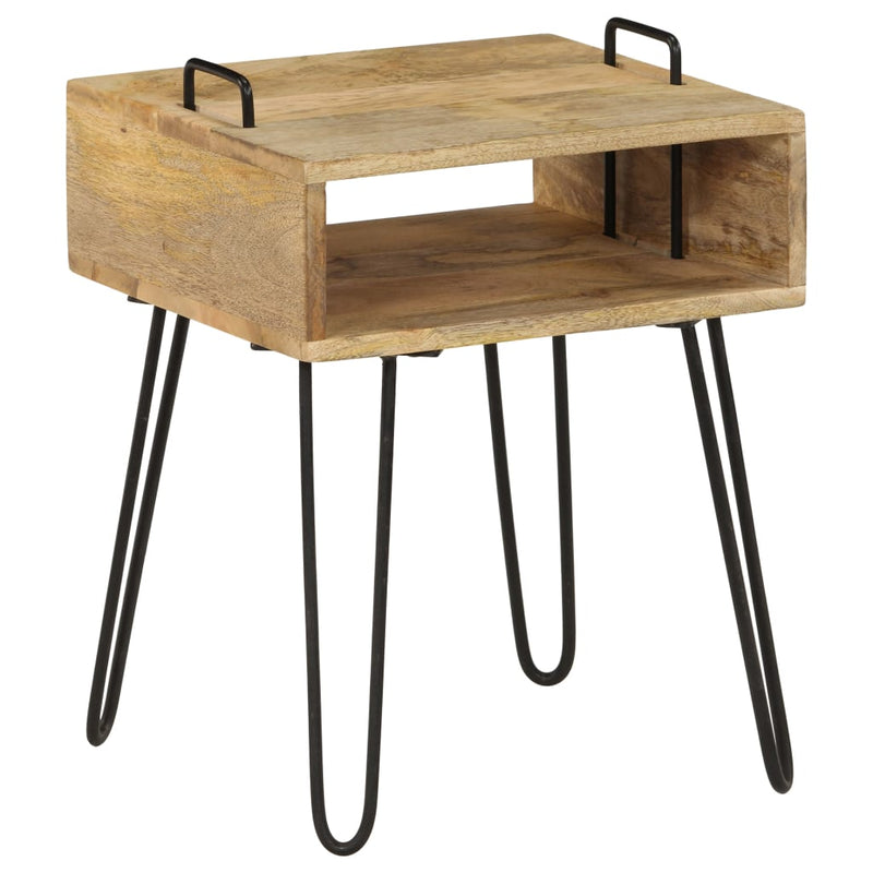Nachtkastje 40x30x47 cm massief mangohout MeubelReus