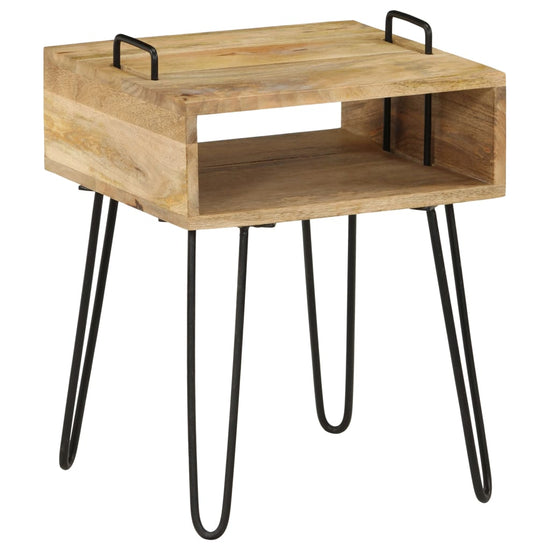 Nachtkastje 40x30x47 cm massief mangohout MeubelReus