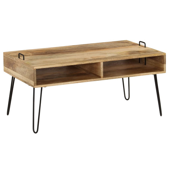 Salontafel 100x60x45 cm massief mangohout MeubelReus