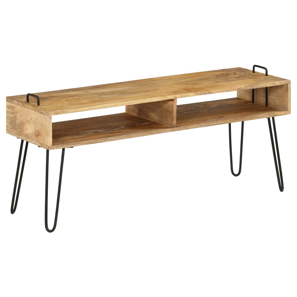 Tv-meubel 110x35x45 cm massief mangohout MeubelReus