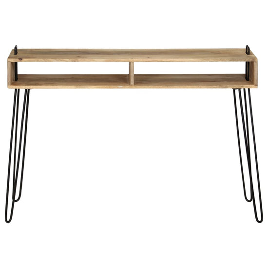 Wandtafel 115x35x76 cm massief mangohout MeubelReus