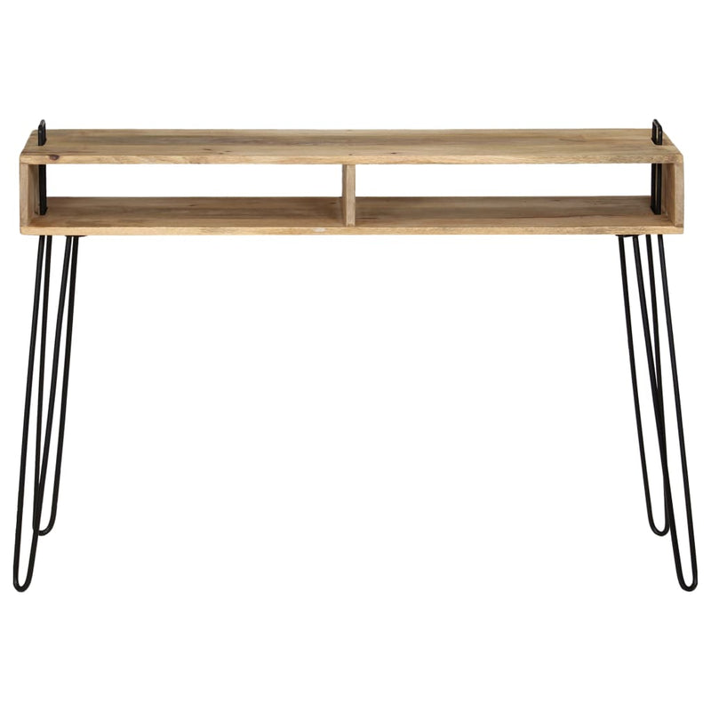 Wandtafel 115x35x76 cm massief mangohout MeubelReus
