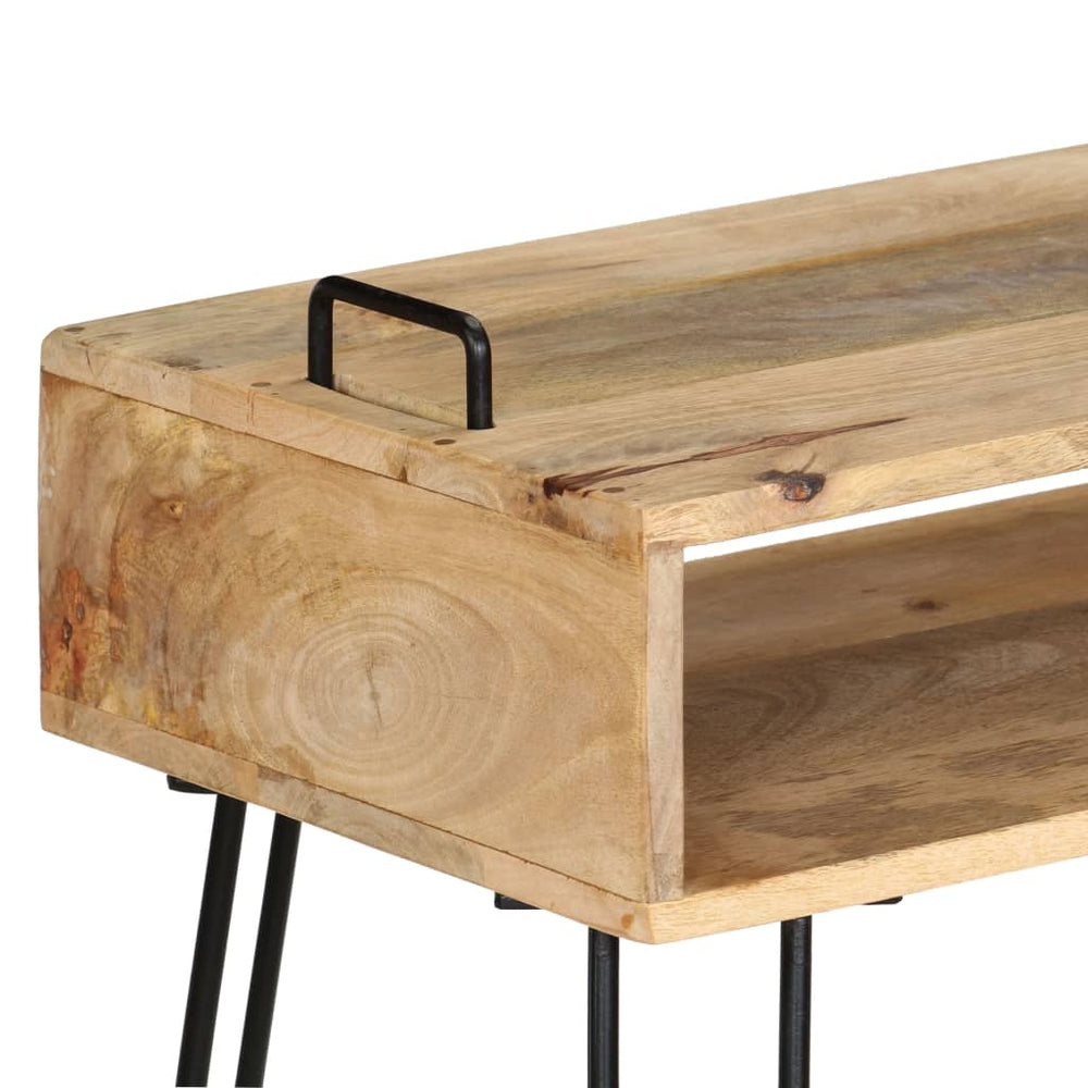 Wandtafel 115x35x76 cm massief mangohout MeubelReus