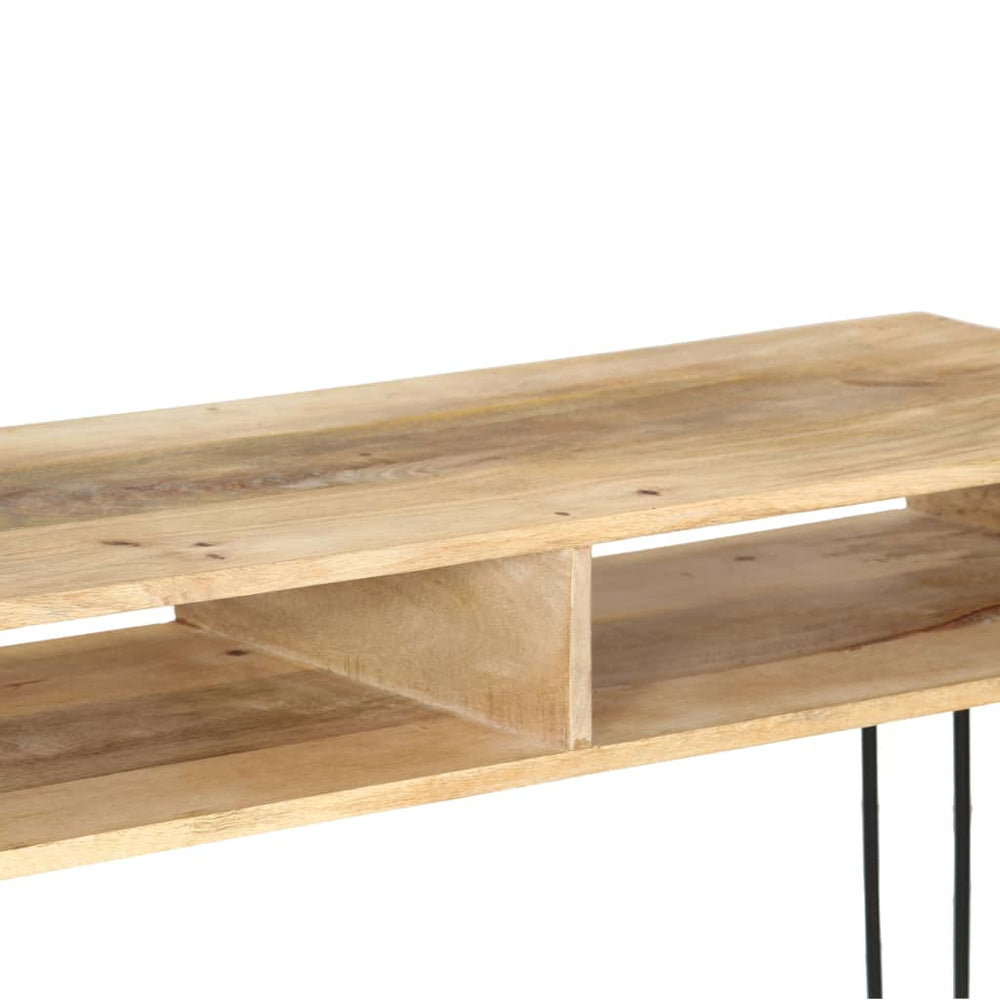 Wandtafel 115x35x76 cm massief mangohout MeubelReus