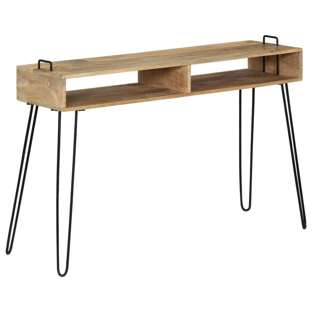 Wandtafel 115x35x76 cm massief mangohout MeubelReus
