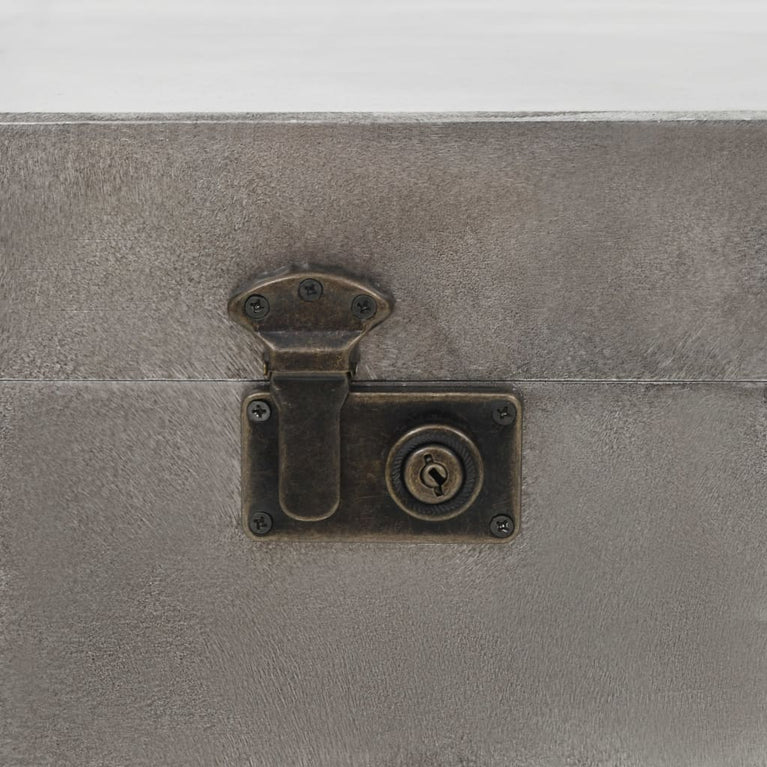 Salontafel 102x51x47,5 cm MDF en aluminium MeubelReus