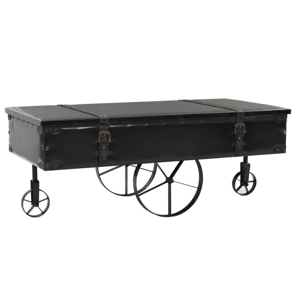 Salontafel 110x55x43 cm MDF en vurenhout MeubelReus