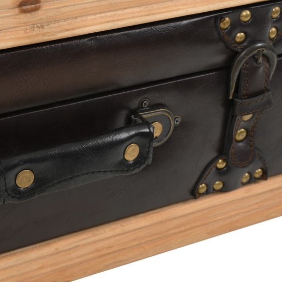 Salontafel 115x55x50 cm massief vurenhout MeubelReus