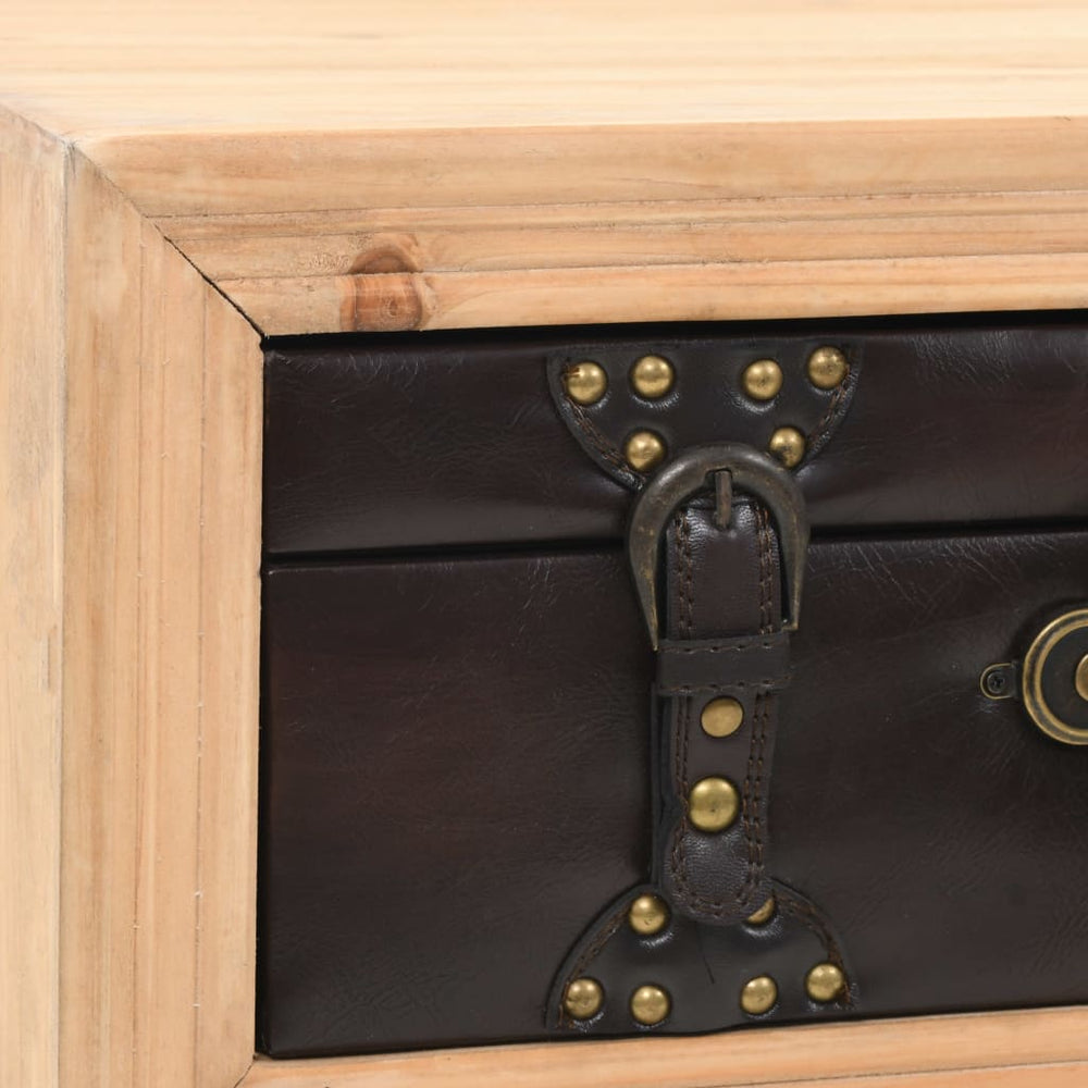 Salontafel 115x55x50 cm massief vurenhout MeubelReus