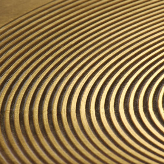 Tafelset met messing bedekt MDF 2-delig MeubelReus