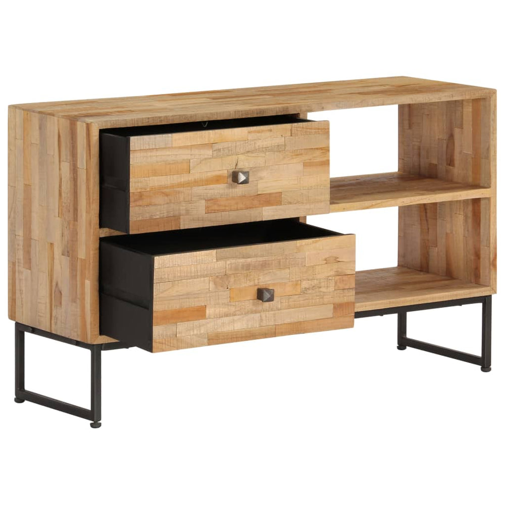 Tv-meubel 90x30x55 cm gerecycled teakhout MeubelReus