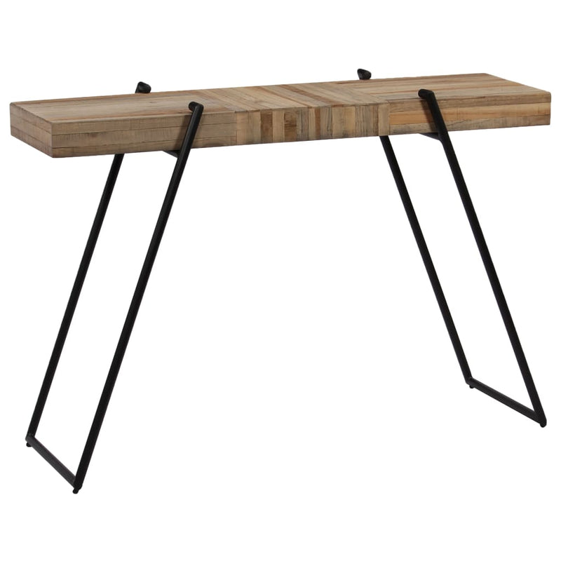 Wandtafel 120x35x81 cm gerecycled teakhout MeubelReus