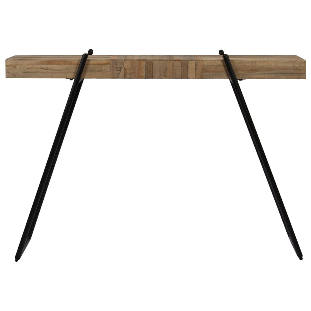 Wandtafel 120x35x81 cm gerecycled teakhout MeubelReus