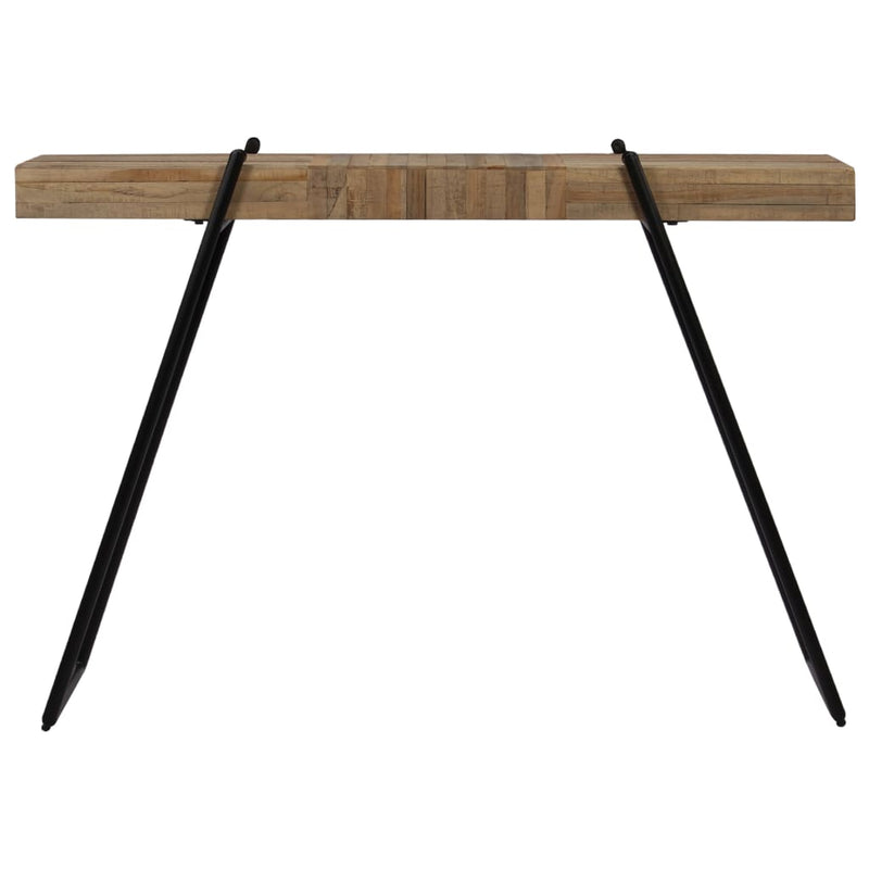 Wandtafel 120x35x81 cm gerecycled teakhout MeubelReus