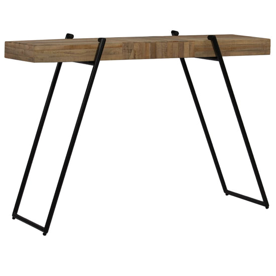 Wandtafel 120x35x81 cm gerecycled teakhout MeubelReus