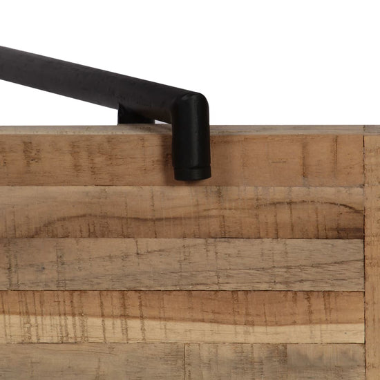 Wandtafel 120x35x81 cm gerecycled teakhout MeubelReus