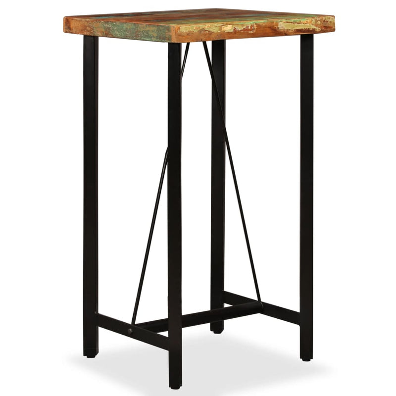 Barset massief gerecycled hout 3-delig MeubelReus