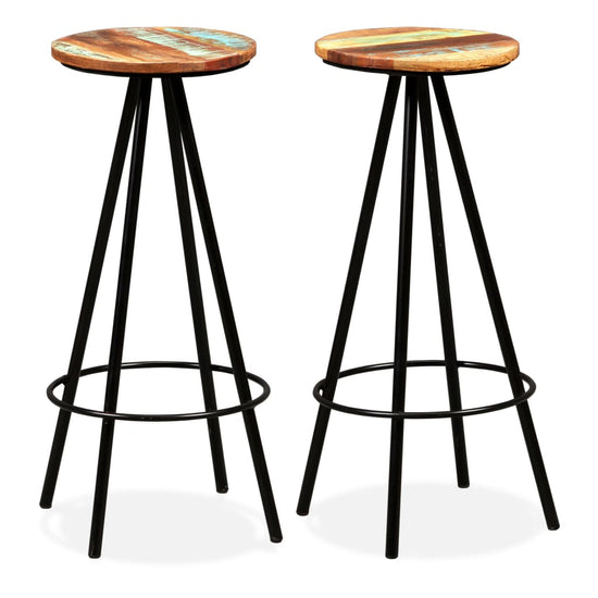 Barset massief gerecycled hout 3-delig MeubelReus