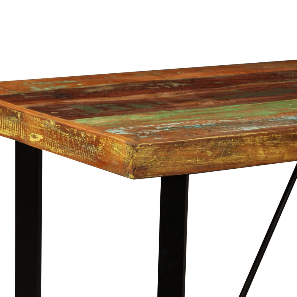 Barset massief gerecycled hout 5-delig MeubelReus