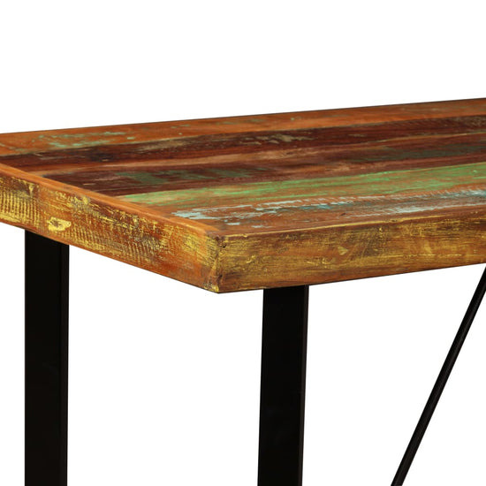Barset massief gerecycled hout 5-delig MeubelReus