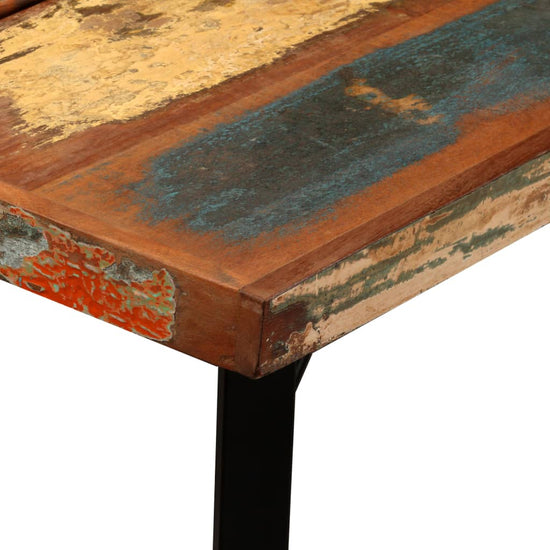 Barset massief gerecycled hout 7-delig MeubelReus