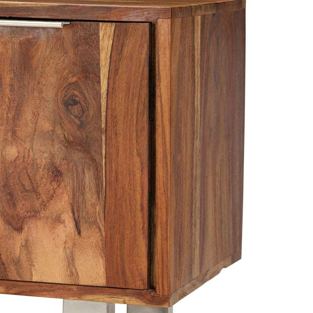 Tv-meubel 118x30x40 cm sheeshamhout met honing afwerking MeubelReus