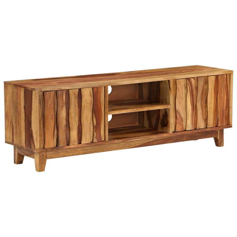 Tv-meubel 118x30x40 cm massief sheeshamhout MeubelReus