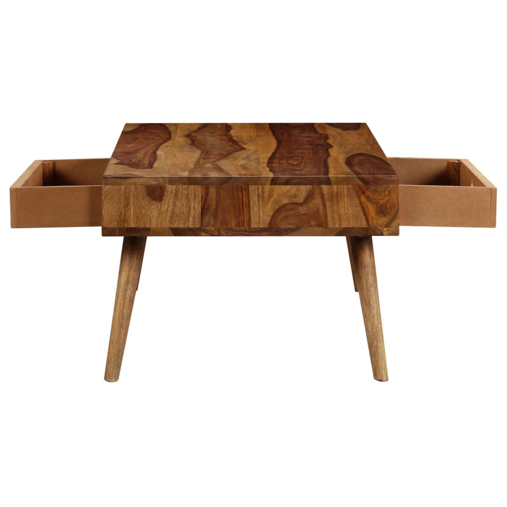 Salontafel 110x50x35 cm massief sheeshamhout MeubelReus