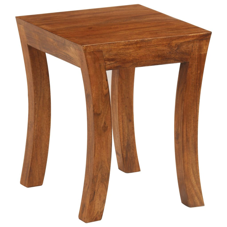 3-delige Tafeltjesset 50x35x50 cm massief acaciahout bruin MeubelReus