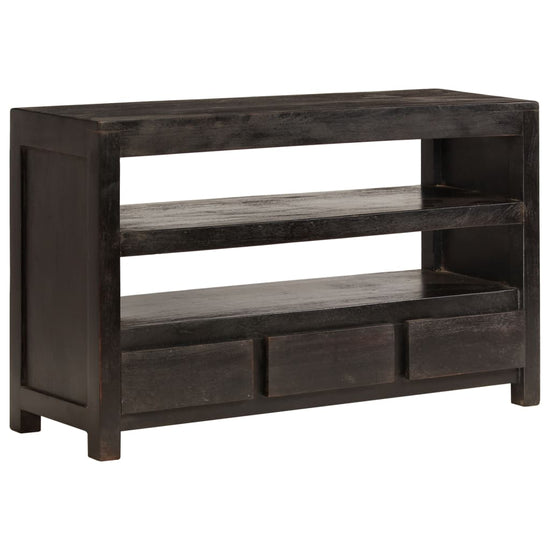 Tv-meubel 90x30x55 cm massief acaciahout donkerbruin MeubelReus